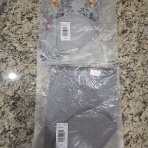 Cacique Plus  Floral and Gray Panties